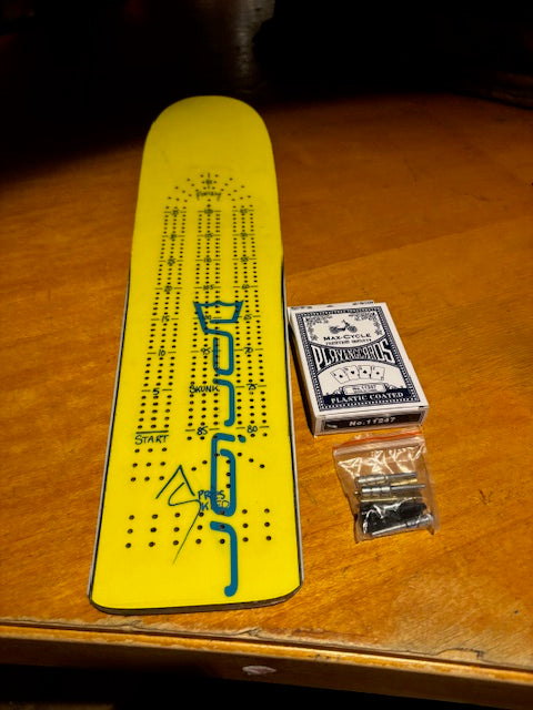 Recycled Cribbage Set